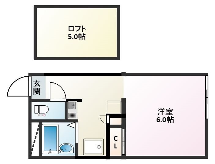 兵庫県姫路市飾磨区高町２ 英賀保駅 1K アパート 賃貸物件詳細