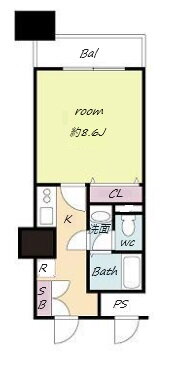 大阪府大阪市中央区馬場町 森ノ宮駅 1K マンション 賃貸物件詳細