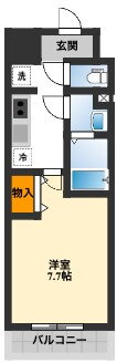 Ｓｏｐｈａｃｏｕｒｔ鳳 5階 1K 賃貸物件詳細