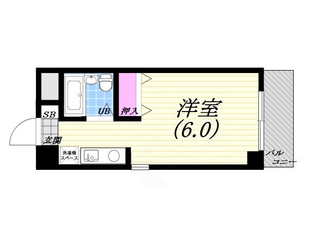 兵庫県芦屋市茶屋之町 芦屋駅 ワンルーム マンション 賃貸物件詳細