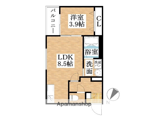 愛知県江南市古知野町熱田 江南駅 1LDK アパート 賃貸物件詳細
