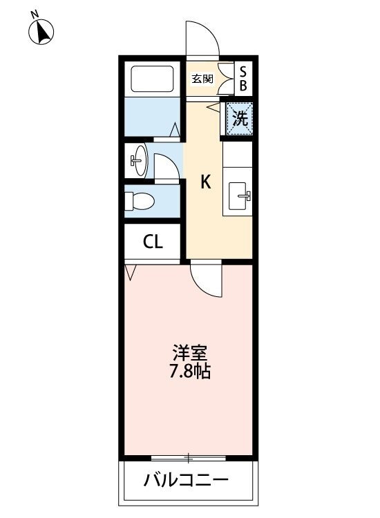 熊本県熊本市西区蓮台寺２ 1K マンション 賃貸物件詳細