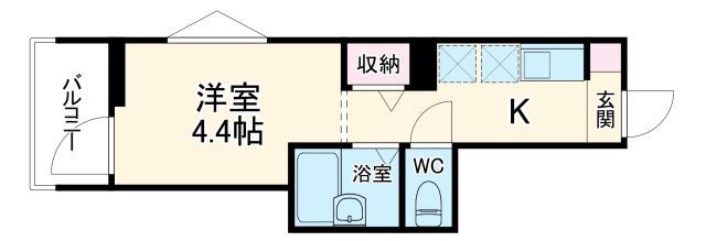 埼玉県さいたま市浦和区上木崎４ 与野駅 1K アパート 賃貸物件詳細