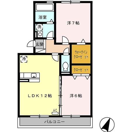 静岡県富士市北松野 富士川駅 2LDK アパート 賃貸物件詳細