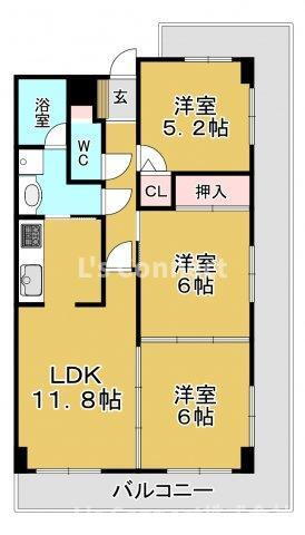 ガーデンプラザ泉中央 2階 2LDK 賃貸物件詳細