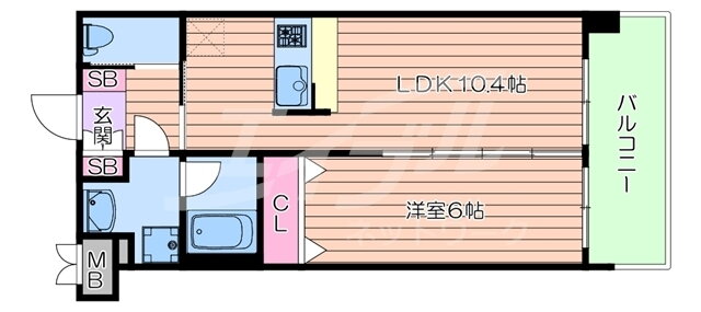 大阪府大阪市福島区鷺洲５ 福島駅 1LDK マンション 賃貸物件詳細