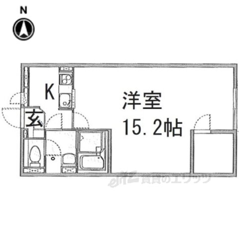 奈良県葛城市北花内 近鉄新庄駅 1K アパート 賃貸物件詳細