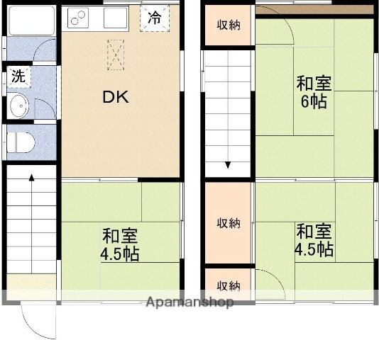 神奈川県川崎市幸区小倉４ 矢向駅 3DK 一戸建て 賃貸物件詳細