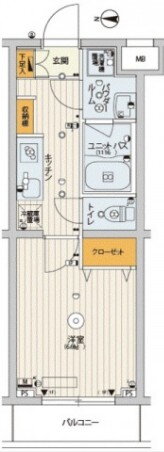 東京都豊島区高松３ 千川駅 1K マンション 賃貸物件詳細