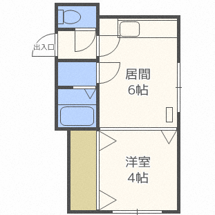 北海道札幌市中央区南四条西２４ 円山公園駅 1DK マンション 賃貸物件詳細