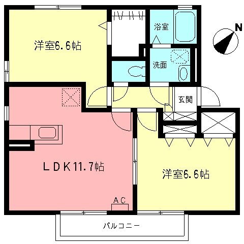 神奈川県秦野市立野台３ 秦野駅 2LDK アパート 賃貸物件詳細