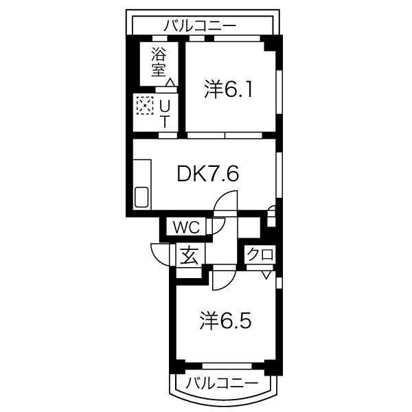 愛知県名古屋市西区南堀越１ 東枇杷島駅 2DK マンション 賃貸物件詳細