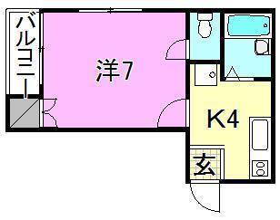 愛媛県松山市木屋町３ 木屋町駅 1K アパート 賃貸物件詳細
