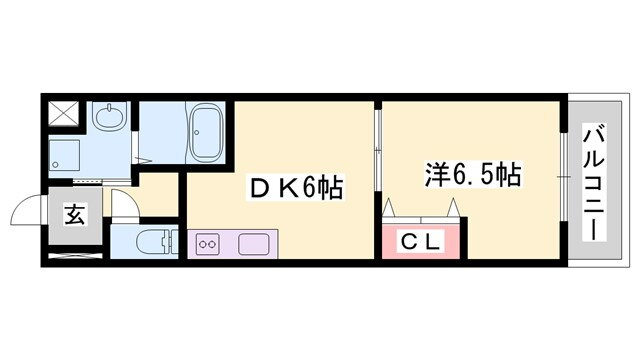 ノースエスペランサ 2階 1DK 賃貸物件詳細