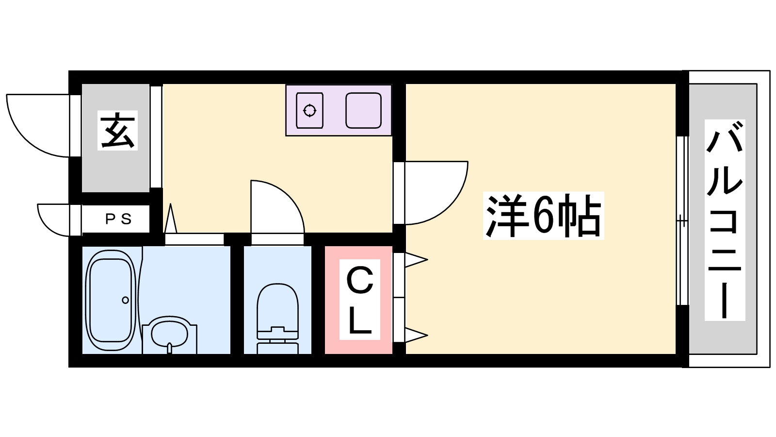 兵庫県加東市松沢 滝野駅 1K マンション 賃貸物件詳細