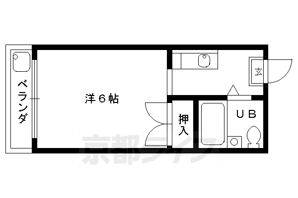 京都府京都市上京区西神明町 二条駅 1K マンション 賃貸物件詳細