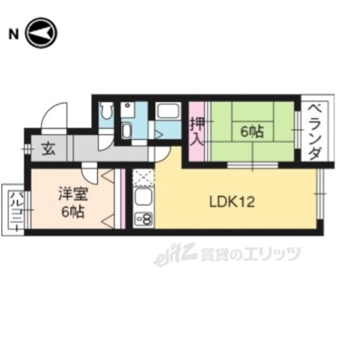 京都府宇治市木幡正中 木幡駅 2LDK マンション 賃貸物件詳細