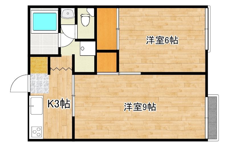 鹿児島県姶良市池島町 2K アパート 賃貸物件詳細