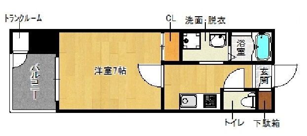福岡県福岡市中央区天神３ 天神駅 1K マンション 賃貸物件詳細