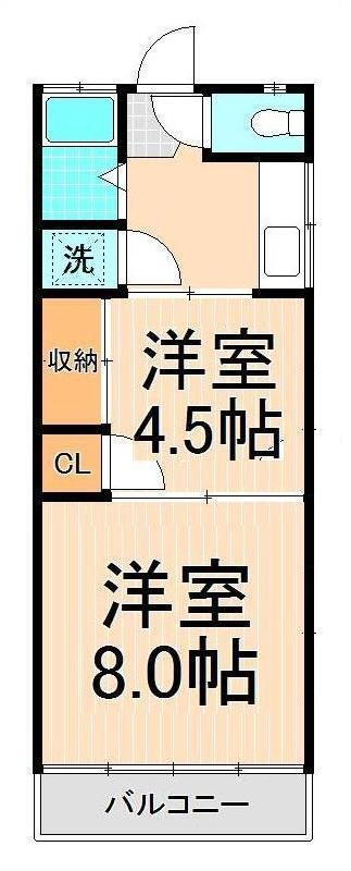 東京都足立区大谷田３ 北綾瀬駅 2K マンション 賃貸物件詳細