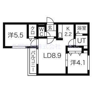 北海道札幌市豊平区豊平八条９ 学園前駅 2LDK マンション 賃貸物件詳細