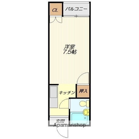 山形県山形市東原町４ 山形駅 1K アパート 賃貸物件詳細