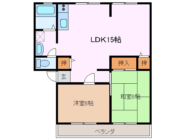 三重県津市乙部 津駅 2LDK アパート 賃貸物件詳細