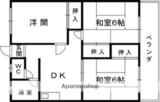 和歌山県和歌山市福島 紀ノ川駅 3DK マンション 賃貸物件詳細