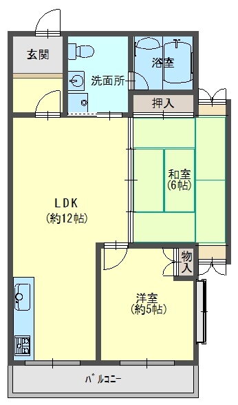 レノン 3階 2LDK 賃貸物件詳細