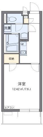 クレイノ芝富士ハイツ 2階 1K 賃貸物件詳細