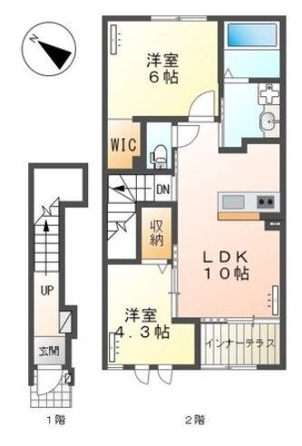 岡山県倉敷市玉島阿賀崎 金光駅 2LDK アパート 賃貸物件詳細