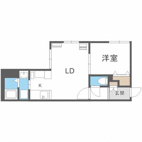 北海道札幌市豊平区豊平五条２ 学園前駅 1LDK マンション 賃貸物件詳細
