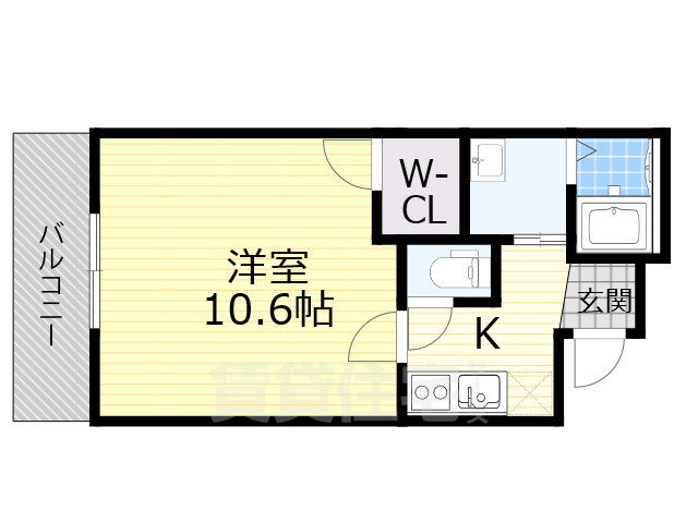 大阪府堺市堺区百舌鳥夕雲町１ 三国ヶ丘駅 1K アパート 賃貸物件詳細