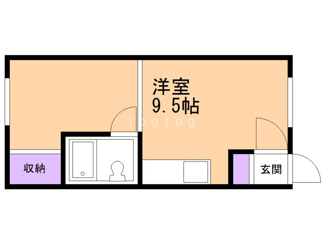北海道旭川市旭神二条２ ワンルーム アパート 賃貸物件詳細