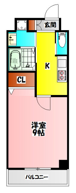 大阪府門真市元町 西三荘駅 1K マンション 賃貸物件詳細