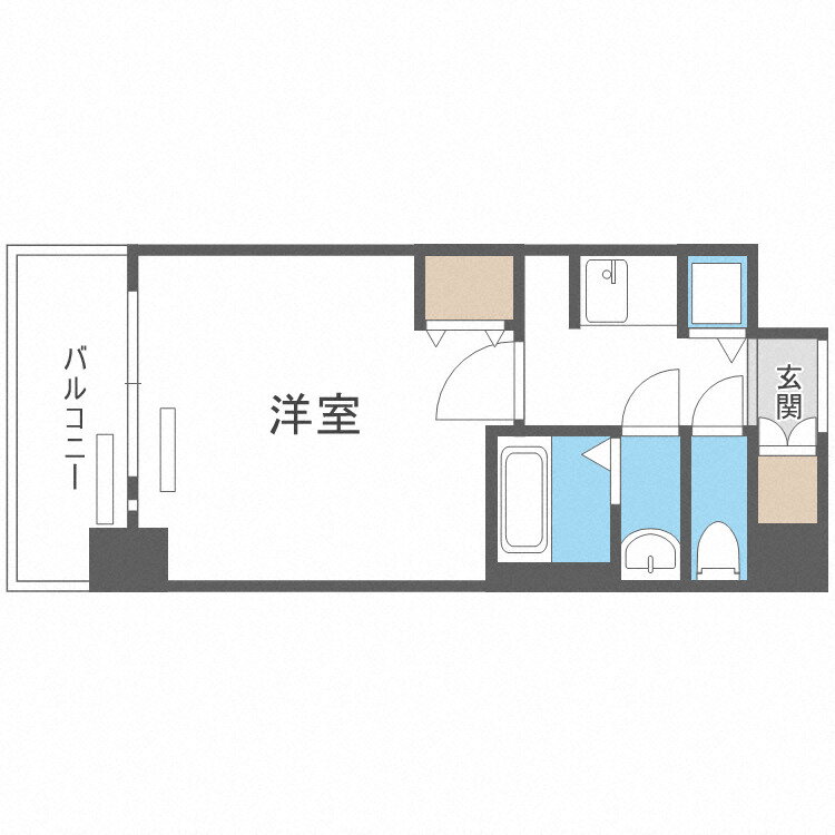 大阪府大阪市福島区鷺洲４ 福島駅 1K マンション 賃貸物件詳細