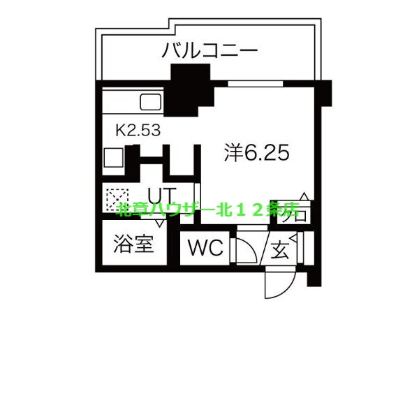 北海道札幌市中央区北四条東１ さっぽろ駅 1K マンション 賃貸物件詳細