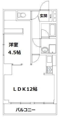 エスポワール瑞穂 2階 1LDK 賃貸物件詳細