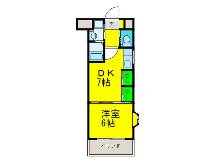 ＲＯＹＡＬ　ＩＳＨＩＺＵ 6階 1DK 賃貸物件詳細