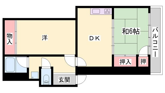 兵庫県加東市社 社町駅 2LDK マンション 賃貸物件詳細