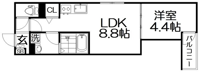 大阪府寝屋川市萱島南町 萱島駅 1LDK アパート 賃貸物件詳細
