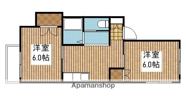 リンクス姥ケ山Ｂ 1階 2K 賃貸物件詳細