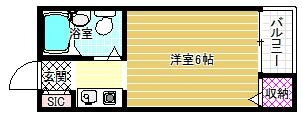 大阪府羽曳野市高鷲８ 高鷲駅 1K マンション 賃貸物件詳細
