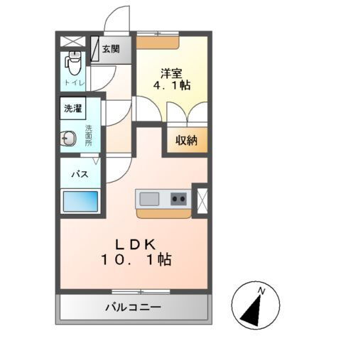 栃木県那須塩原市西三島４ 西那須野駅 1LDK アパート 賃貸物件詳細