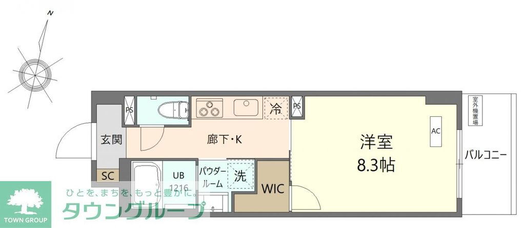 神奈川県横浜市鶴見区鶴見中央１ 鶴見駅 1K マンション 賃貸物件詳細