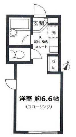 神奈川県横浜市港北区日吉２ 日吉駅 1K アパート 賃貸物件詳細