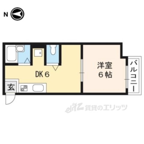 京都府京都市中京区聚楽廻松下町 円町駅 1DK マンション 賃貸物件詳細