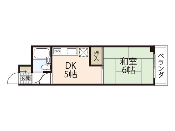 広島県広島市中区大手町３ 中電前駅 1DK マンション 賃貸物件詳細