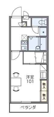 Ｏａｋ 3階 1K 賃貸物件詳細