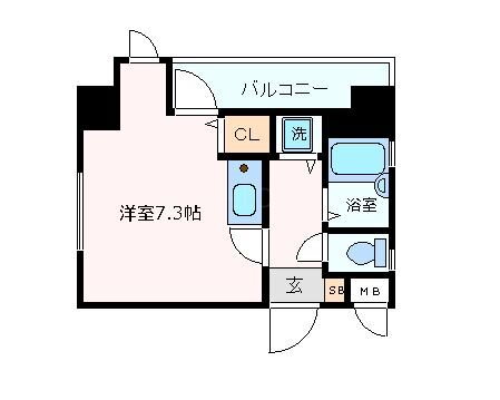 ワコーレ新神戸ステージ 5階 1K 賃貸物件詳細